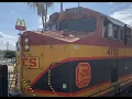 KCS K3LP K5LLA and more Trains in Laredo TX - 2021