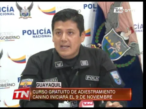 Curso gratuito de adistramiento canino iniciará el 9 de noviembre