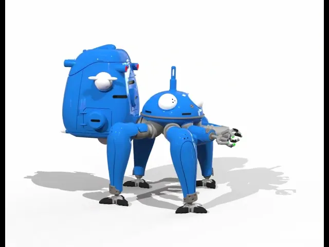 Tachikoma タチコマ GITS SAC 2nd GIG version video thumbnail