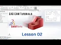 SolidWorks Education Lesson 2 CAD CAM Tutorials