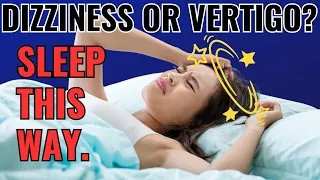 How To Sleep With Vertigo BPPV Or Dizziness Cervicogenic Dr Jon Saunders 