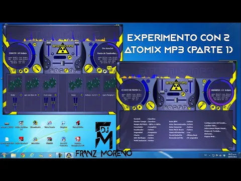 Download MP3 Experimento con Dos Atomix Mp3 Parte 01 (Electronica y Dance Clasico)