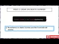 Aprende a Crear un Objeto Scanner en JAVA Lenguaje de Programacion Java Paso a Paso