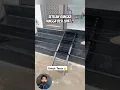 Lagu Setelan rangka tangga besi lipat untuk teras rumah #shorts #tips
