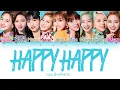 Download Lagu HAPPY HAPPY - TWICE (トゥワイス) [JPN/ROM/ENG COLOR CODED LYRICS]