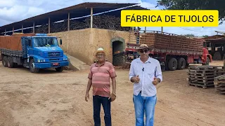 VISITANDO A CERÂMICA ELUJA NA CIDADE DE VERDEJANTE PERNAMBUCO, VEJA A FABRICAÇÃO DE TIJOLOS E BLOCOS