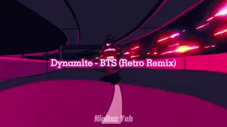 Download Dynamite - BTS (Retro Remix) (sʟᴏᴡᴇᴅ + ʀᴇᴠᴇʀʙ) MP3