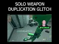 SOLO WEAPON DUPLICATION GLITCH DMZ GLITCH TUTORIAL