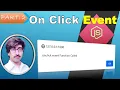 On click HTML event JavaScript part 2 learn JS