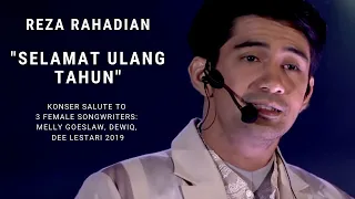reza rahadian selamat ulang tahun konser salute erwin gutawa to 3 female songwriters 