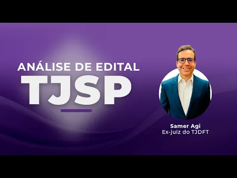 Vídeo: como priorizar o estudo do edital do TJSP