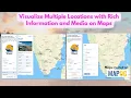 Create an Interactive Tourist Map with Images Filters Categories MAPOG GIS Tutorial