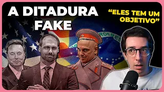 COMO A EXTREMA DIREITA GLOBAL ESTÁ CRIANDO UM FALSO "BRASIL DITATORIAL" | Cortes do Ian Neves