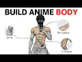 How to get an ANIME physique  AT HOME (no Gym needed)