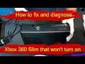 How to fix troubleshoot an Xbox 360 Slim that doesn t have power Xbox 360 S won t turn on tutorial