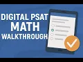 Digital Math Practice Test 1 - FULL Walkthrough with Tips 2025 Edition