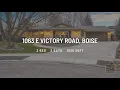 1603 E Victory Road - Boise Idaho 83706