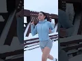 Download Lagu Running in the snow | Aishah Sofey #shorts #gym #workout