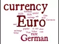 German Currency - Euro