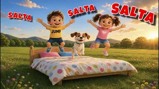 SALTA SALTA SALTA ( se tu salti, salto anch'io) |HD| Marty e i suoi amici con Lucia Basilico