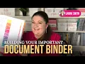 Building Your Important Document Binder What to do with Irreplaceable Documents