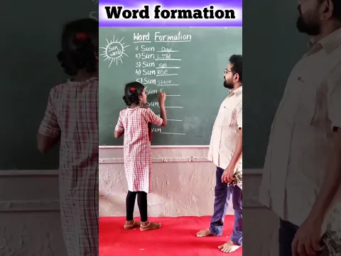 'Sun' word formation / vocabulary development @ravirajmaster