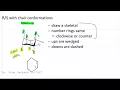 Chiral R and S with Chair Conformers