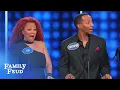 Momma is THAT how you got your name Celebrity Family Feud