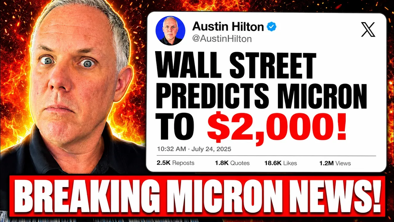 Wall Street's $2,000 Micron Price Target Changes Everything!