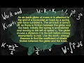 Physics Problem - Work and Energy