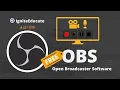 Free Screen Recording Open Broadcaster Software OBS