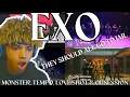 Lagu EXO 엑소 'Monster, Tempo, Love Shot \u0026 Obsession MV's| REACTION