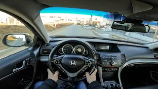 2008 Honda Accord 2 4i-vtec 2K 60fps POV Test Drive