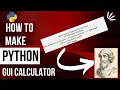 Pythagorean theorem calculator made with python