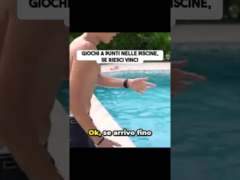 Giochi a punti nelle piscine, se riesci vinci