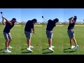 Max Homa Driver Iron Swing In Slow Motion