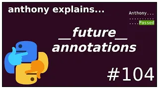 fixing NameError TypeError in python type annotations intermediate anthony explains