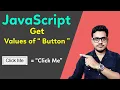 How to get value of Button in JavaScript in Hindi JavaScript Coding tips JavaScript Tutorials