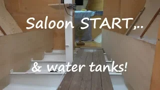 Building my steel sailing yacht Ep.56 GREAT catchup work, the START of the saloon and water tanks!