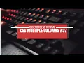 CSS Multiple Columns Advanced CSS END TO END COURSE