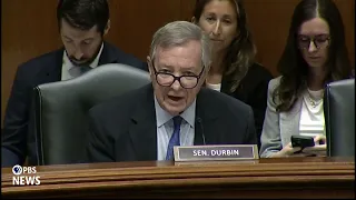 WATCH I do not know about any cuts to ALS research RFK Jr tells Durbin