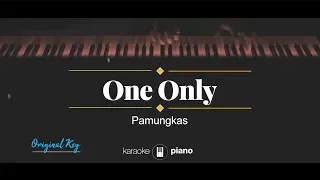 Download One Only (ORIGINAL KEY) Pamungkas (KARAOKE PIANO) MP3