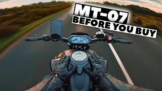 Yamaha MT07 - Before You Buy