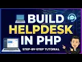I Built a Helpdesk Ticket System with Pure PHP No Framework