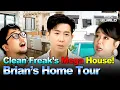 Download Lagu [Sub] A Gym, a Theater… in One House? Inside Clean Freak Brian's Insane Mega Mansion!🏠 #BRIAN