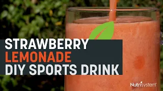 DIY Strawberry Lemonade Sports Drink - Nutrisystem Recipe