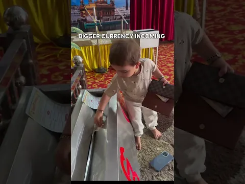 GURUDWARA PAGLU ❤️ THEY LEARN WHAT THEY SEE __trending _gurudwara _reels _god _love(
