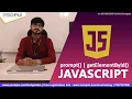 3rd JavaScript Lecture in Hindi getElementById function in JavaScript prompt in JavaScript