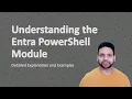 Entra PowerShell Module In-Depth Explanation Installation and Aliasing Steps in Lab