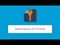 Hash Tables in Python